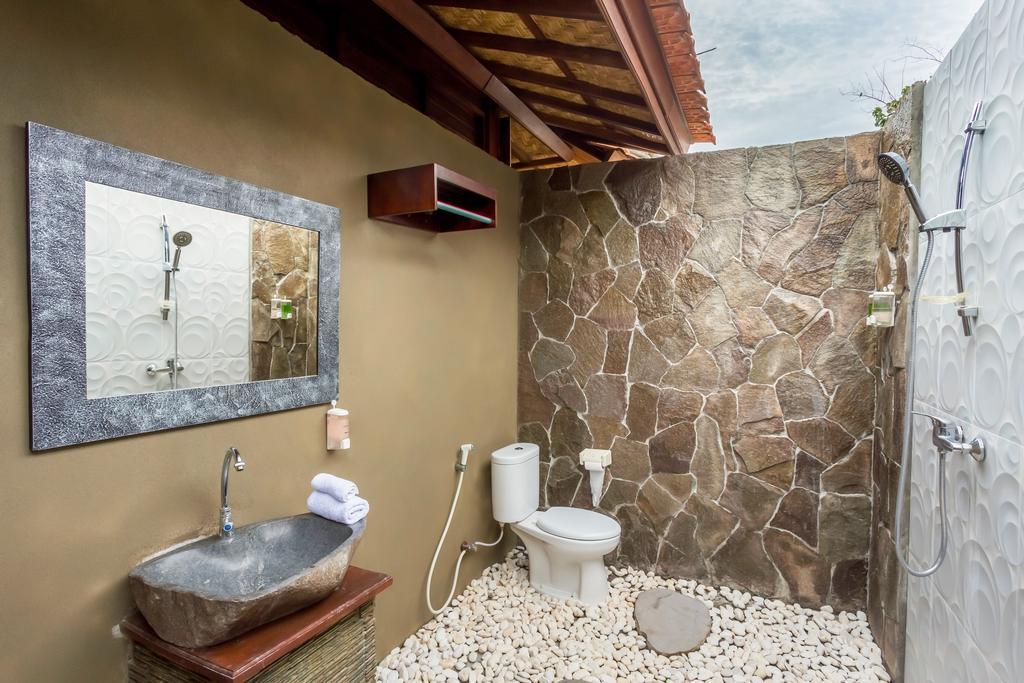 Hotel The Bridge Huts Lembongan Exterior foto